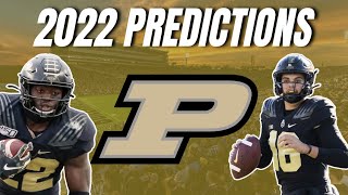 Purdue 2022 College Football Predictions - Boilermakers Preview