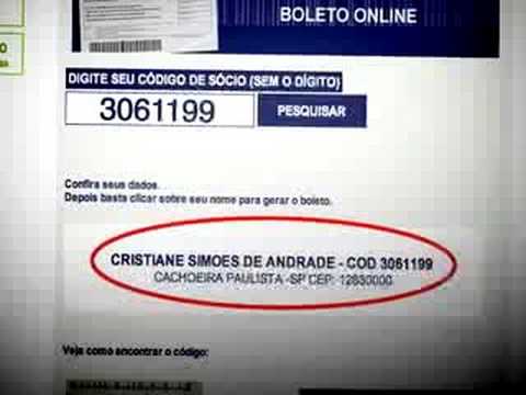 Boleto ON LINE - para quem é sócio da Canção Nova