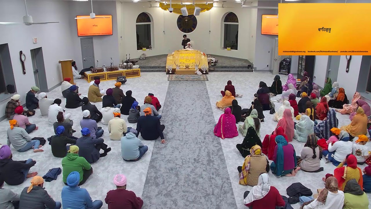 SACVI Richmond Gurudwara Sahib Diwan 12/31/2025 wednesday Diwan
