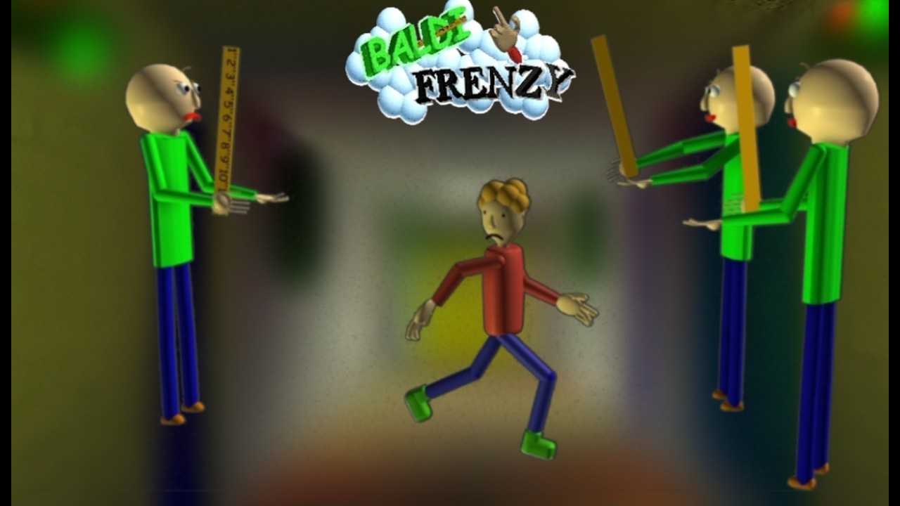 Clip#4 |Baldi frenzy|Roblox