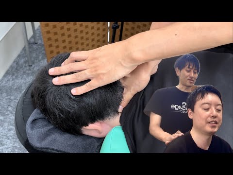 ASMR 全身ゴリゴリだね〜疲れ過ぎてるSOLA君を肩から足ツボまでマッサージ！