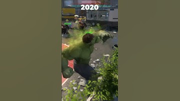 New VS Old The Incredible Hulk Games