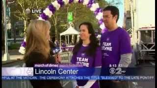 March for Babies 2011 -- CBS Morning Show Interview for March of Dimes