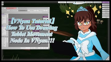 【VNyan Tutorial】How To Use Drawing Tablet Movement Node In VNyan!!!