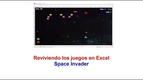 Reviviendo los juegos Space Invader