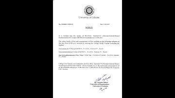 CU 6th sem results 20250 ll cu result 2025 l ষষ্ঠ সেমিস্টার রেজাল্ট ২০২৫ l cu CBCS sem 6 result 2025