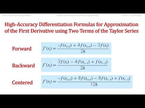 Numerical Methods using