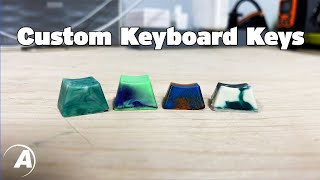 Making Your Own Custom Keyboard Keys | Alumilite
