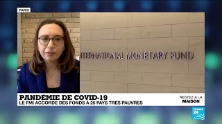 Pandémie de Covid-19 : le FMI accorde des fonds à 25 pays très pauvres