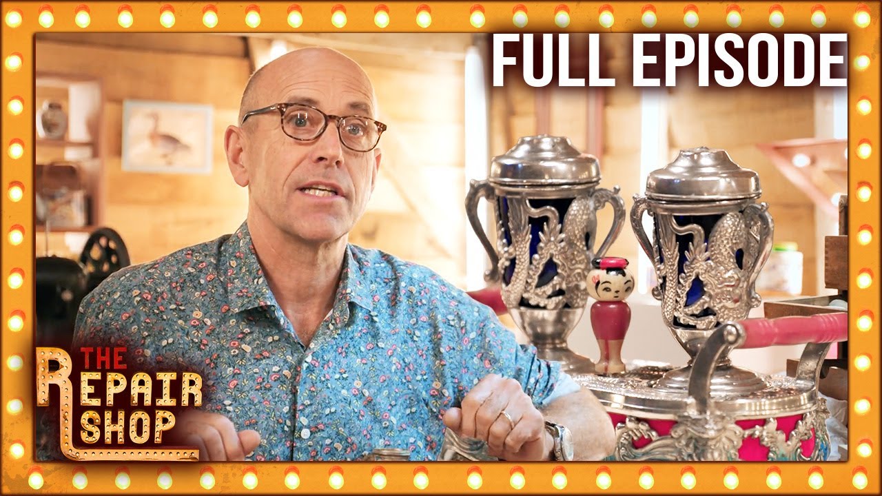 Nerve-Wracking Metalwork: Straightening Fragile 1950s Pewter | Season 6 Episode 14 | The Repair Shop