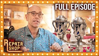 Download Lagu Nerve-Wracking Metalwork: Straightening Fragile 1950s Pewter | Season 6 Episode 14 | The Repair Shop MP3