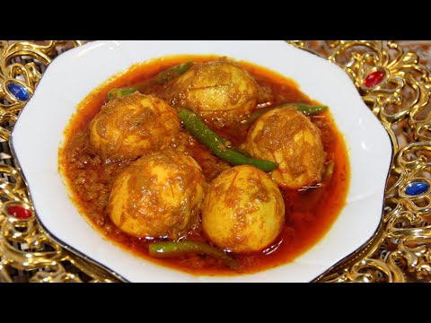 Bengali Style Dim Vuna Dim Bhuna Recipe Dim Bhuna Recipe Most Tasty Egg Curry Recipe