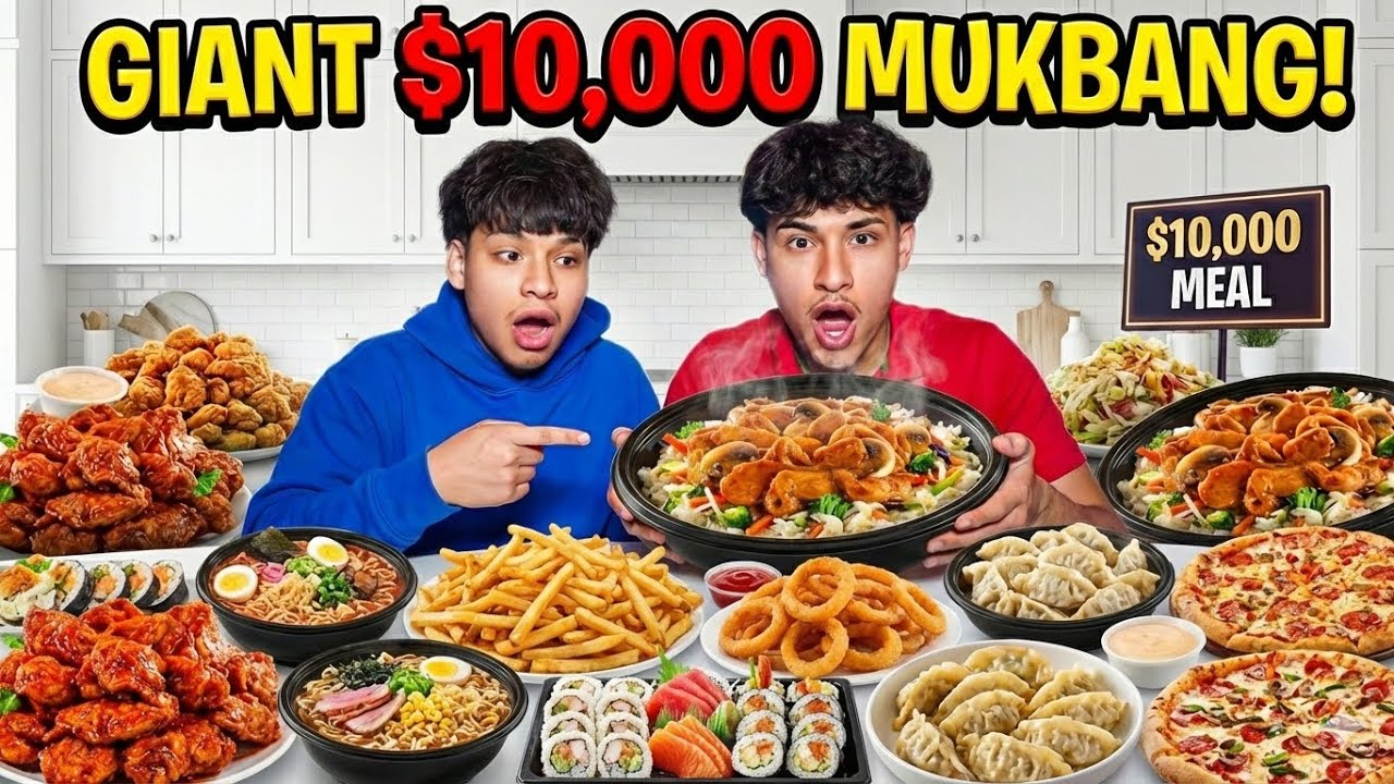 *EXTREME* MUKBANG With Alex Chino… 🍱