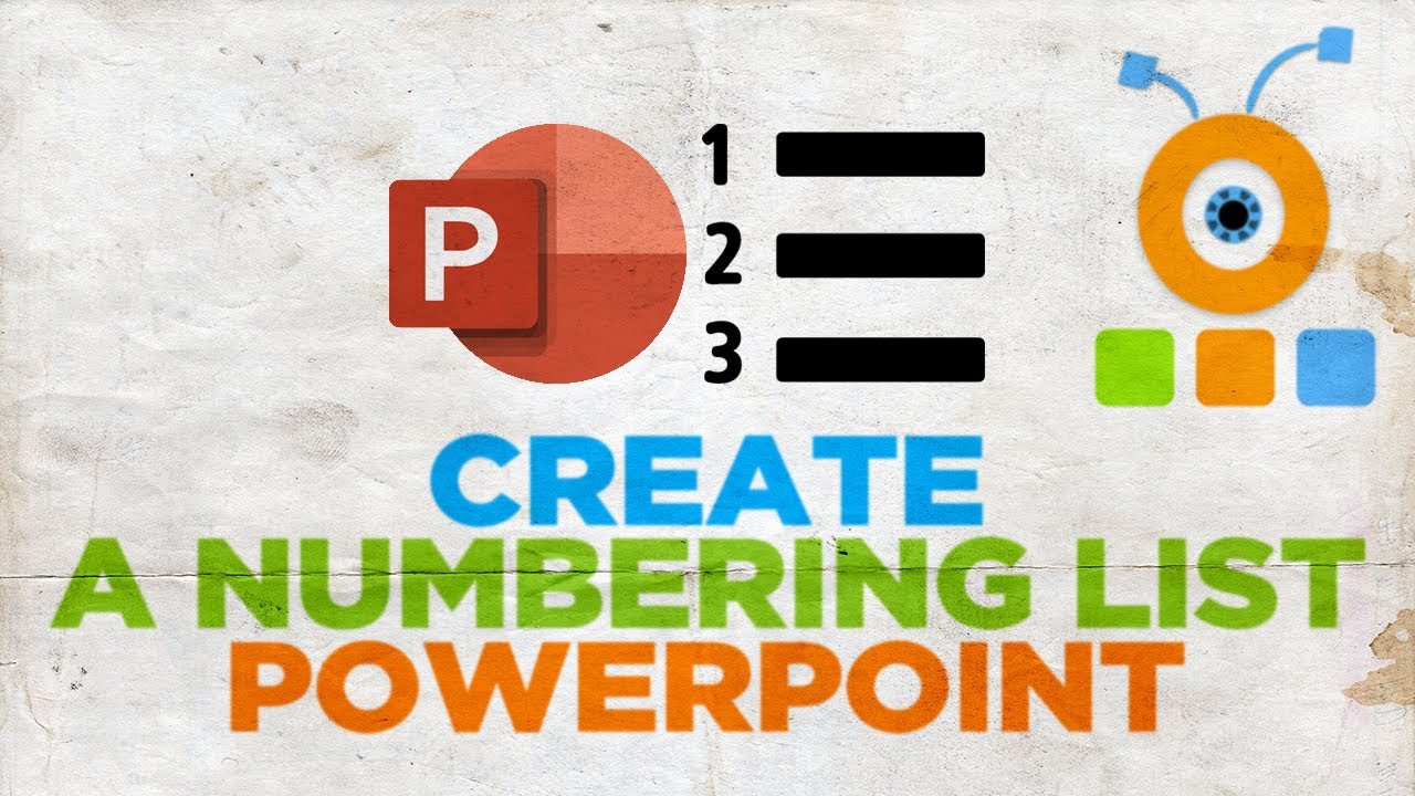 how to number a power point presentation