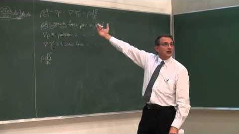 Lecture 04 (2013). 4.3 Differential equation of linear momentum.
