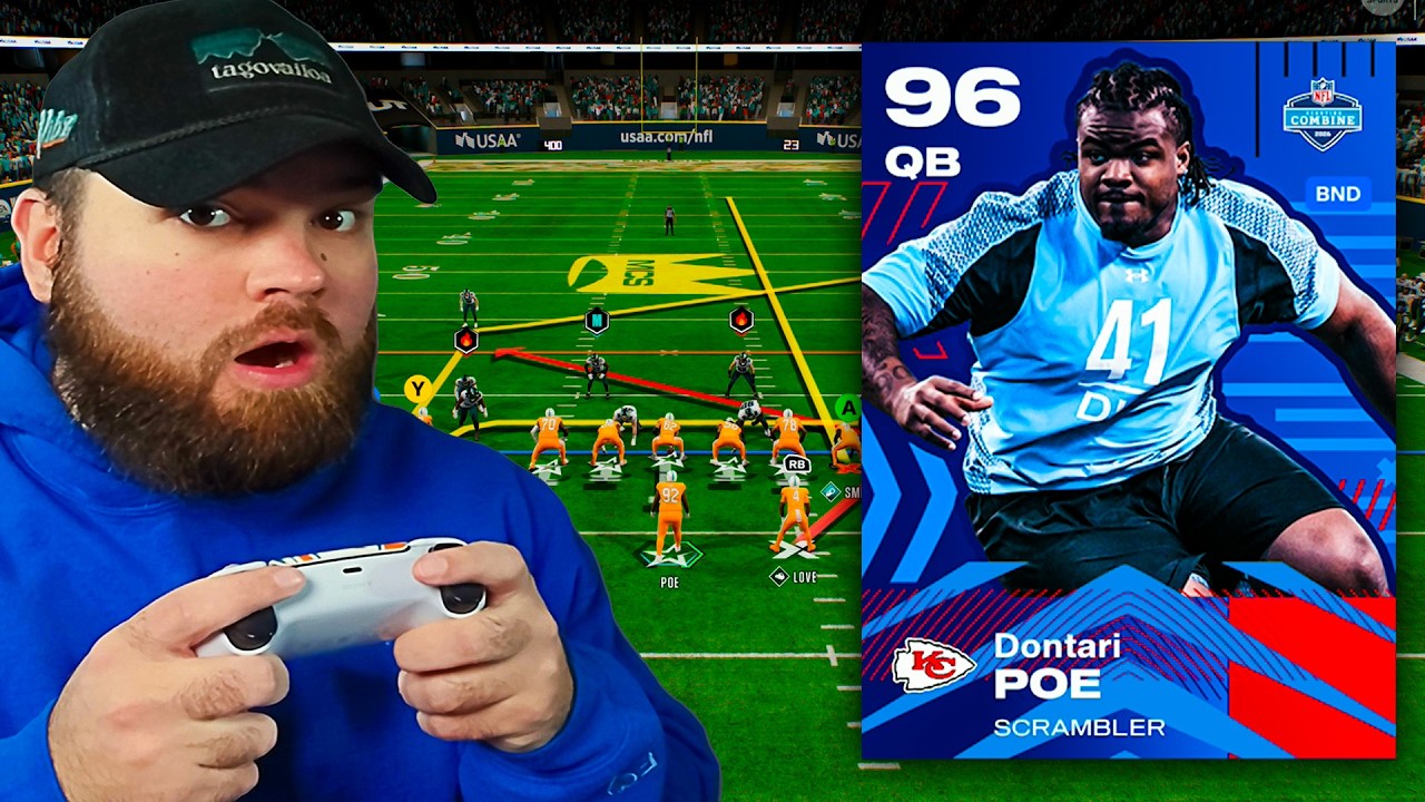 *NEW* Dontari Poe QB Is Worth EVERY Penny!