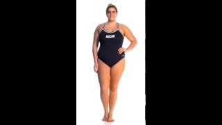 Dolfin Lifeguard Plus Size DBX Back One Piece Swimsuit | SwimOutlet.com