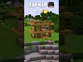 Building houses by different youtubers shorts