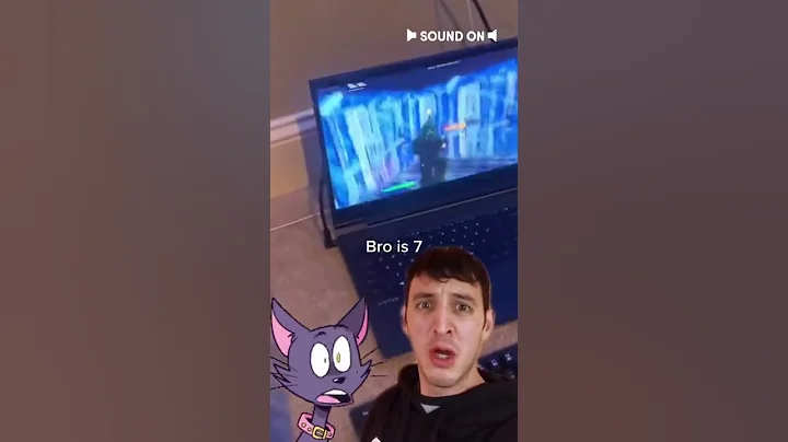 Cracked 7 Year Old Fortnite Sweat Playing On Gaming Laptop #shorts