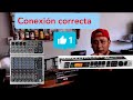 COMO CONECTAR EFECTOS EN MEZCLADORA PV8 USB