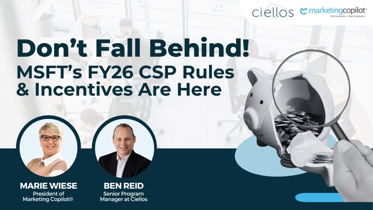 Microsoft's FY26 CSP Rules & Incentives Are Here - YouTube
