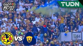 ¡Afición de Pumas explota artefacto! | América 0-0 Pumas | Grita México BBVA AP2021 - J12 | TUDN