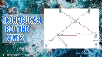 Tutorial Routing Statik Cisco Packet Tracer 2025 | Praktikum Jaringan Komputer