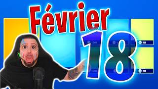Download Lagu BOUTIQUE FORTNITE D’AUJOURD’HUI (18 Février 2026) 💙🥳 (Boutique du jour) MP3