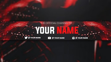 How To Make Simple And Attractive Channel Banner In PS CC || Pixellab || Tutorial