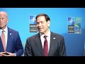 Secretary Rubio remarks to the press in Sweden