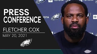 Fletcher Cox "You Feel the Energy in the Building" | Eagles Press Conference