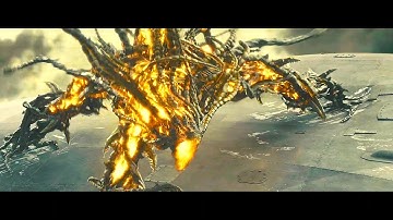 Edge of Tomorrow 4k: Beach landing battle 3/4, massive airborne and amphibious invasion, subtitled