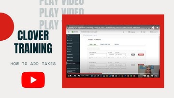 Clover POS Systems Training: How to Add Taxes Using Your Clover Virtual Terminal