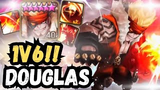 Fire Ryu (Douglas) 1v6 VS Control Team RTA - Summoners War