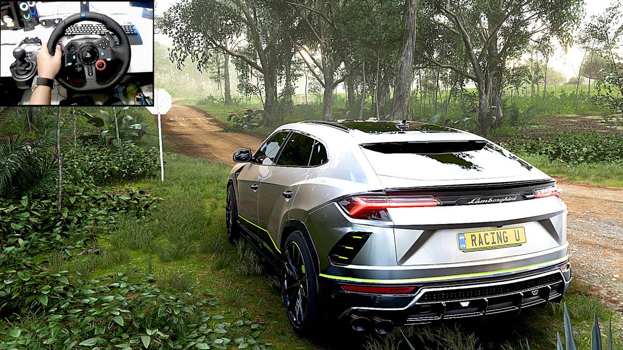 Lamborghini Urus - Forza Horizon 5 | Logitech G29 Steering Wheel