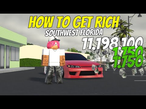 How to get rich in Southwest Florida by afk farming | Roblox