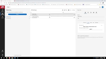 ConnectWise ScreenConnect Demo: Meetings Overview