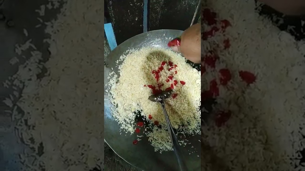 proses pembuatan nasi goreng dari nol sampai akhir #nasigoreng #