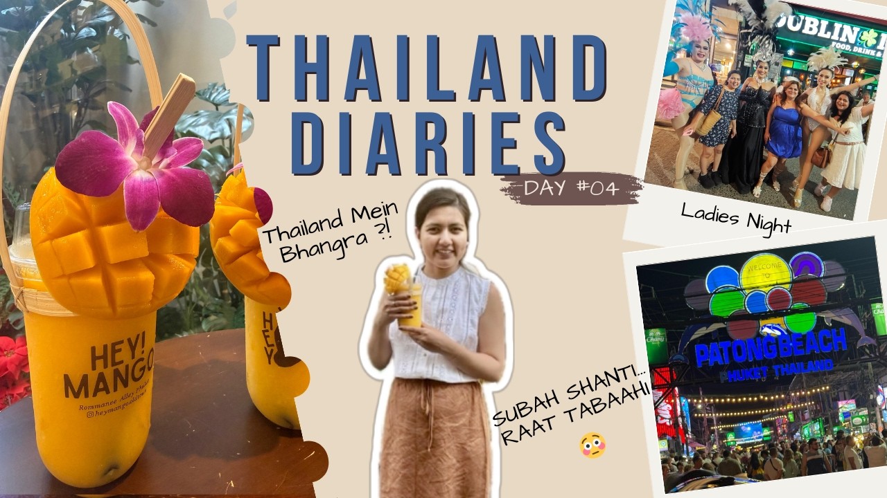 From Calm Phuket to Crazy Bangla Night 💃🔥| Thailand Diaries Day 4