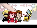 Best of Mini Crewmate Kills Anime Chibi FNF Characters COMPLETE EDITION #9