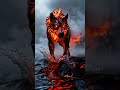 “Colossal Lava Beast — Mythic Monster Emerging from the Mist” | #ai #aivideo #europeviral #flyxo