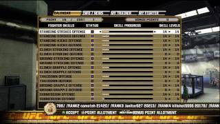 UFC Undisputed 2010 - Career Mode Tips (How to Create A Super CAF)