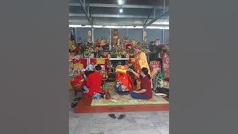lần đầu tiên mình được coi người ta làm lễ dâng sao giải hạn07