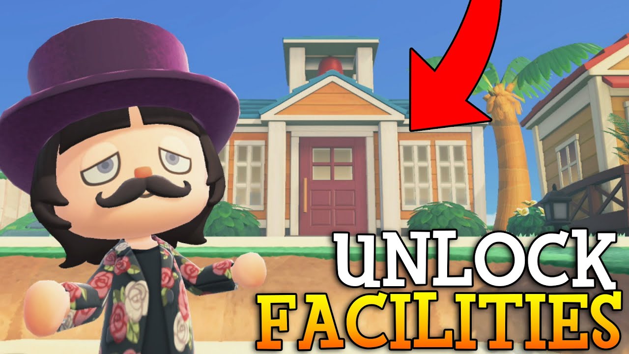 How To Unlock Facilities In Animal Crossing Happy Home Paradise