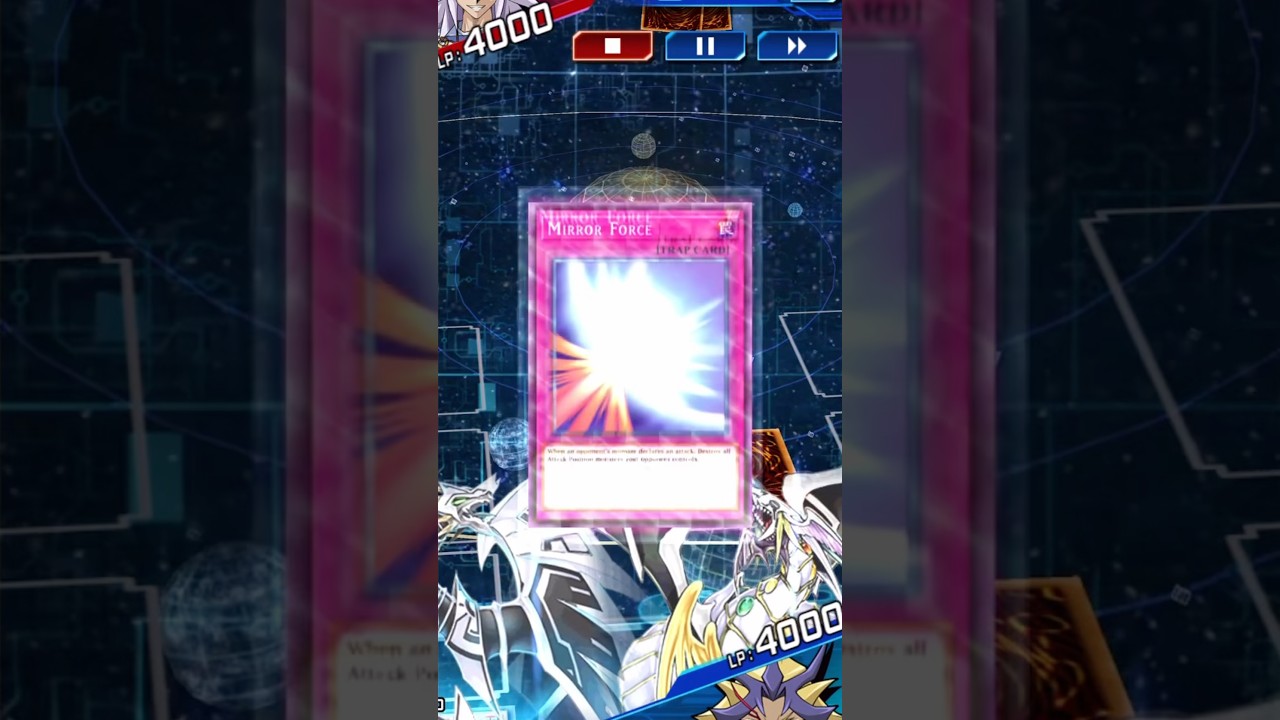 What Does The Trap Card Mirror Force Do? | Yu-Gi-Oh! Duel Links - YouTube What Does The Trap Card Mirror Force Do? | Yu-Gi-Oh! Duel Links - YouTube