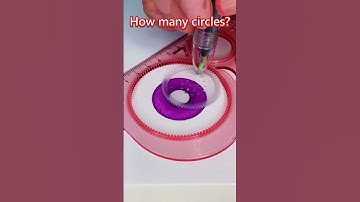 Take a guess how many circles there are  #2024 #spirograph #art #asmr #satisfying  #spirographshr