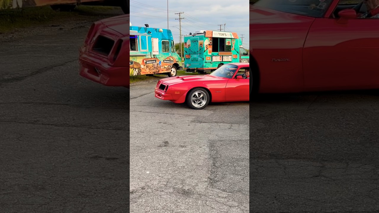 Classic Pontiac Firebird Trans Am At Napa Car Show! 