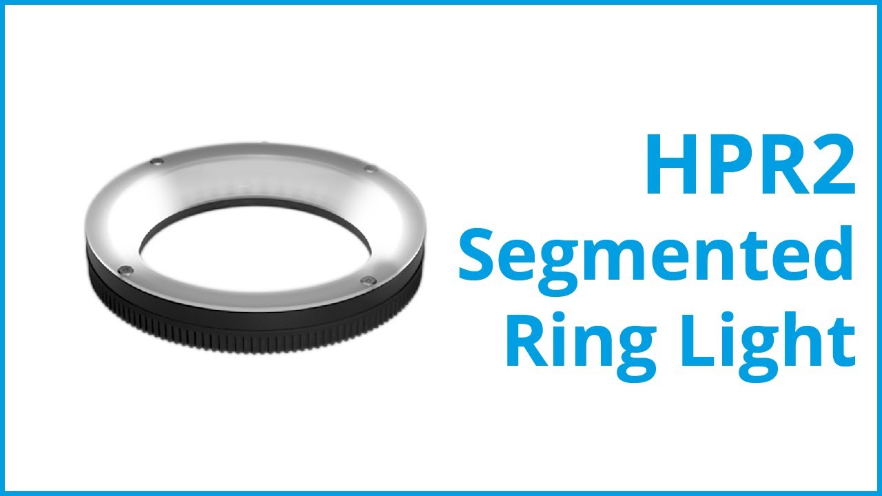 HPR2 Series, Segmented Ring Light, Product Introduction (HPR2-DV04M12-5 Series)