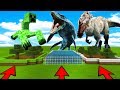 NO ELIJAS LA GRANJA INCORRECTA EN MINECRAFT 😱 (Mosasaurio, Indominus Rex, Creeper)