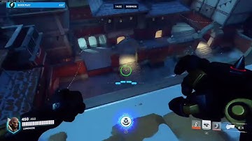 Doomfist rollout tech on the new map (Overwatch 2)